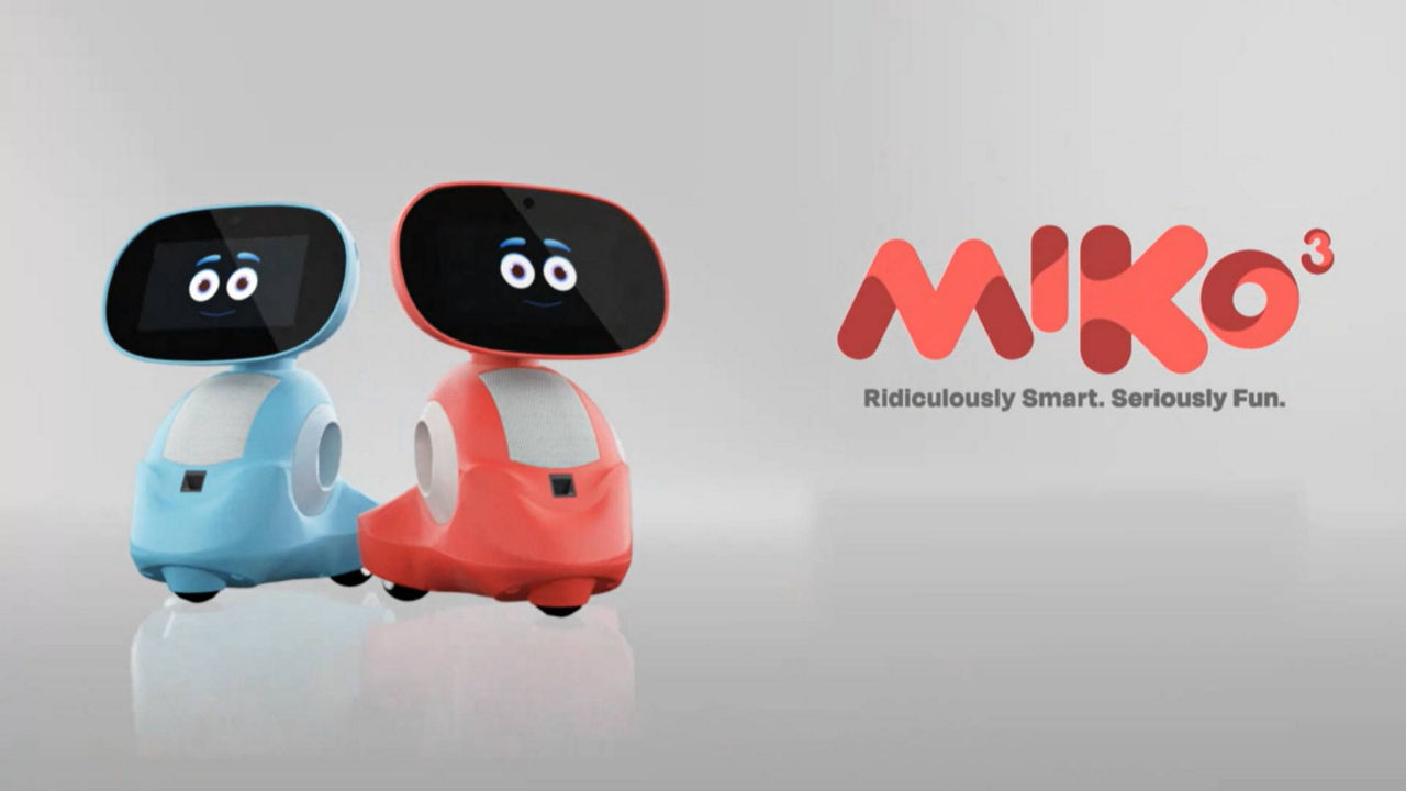 Miko 3 AI-Powered Smart Robot for Kids, STEM Learning Educational Robot,  Interactive Voice Control Robot with App Control, Disney Stories, Coding  Apps, Unlimited Games for Girls and Boys Ages 5-12 RED 