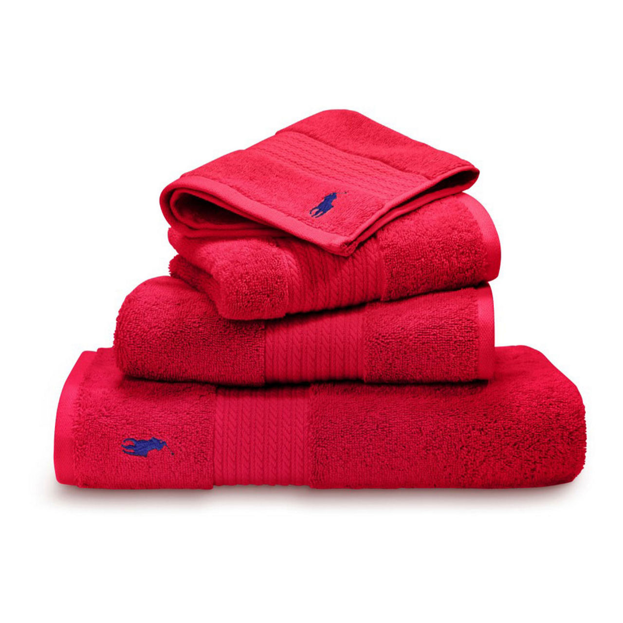 RALPH LAUREN HOME Player Towels Rose