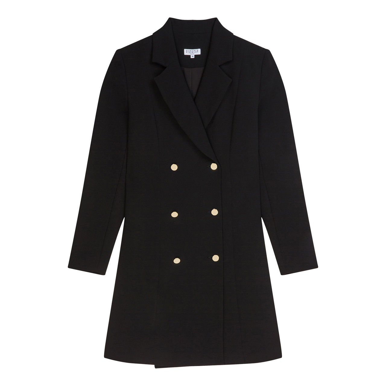 CLAUDIE PIERLOT Reseau Double Breasted Blazer Dress