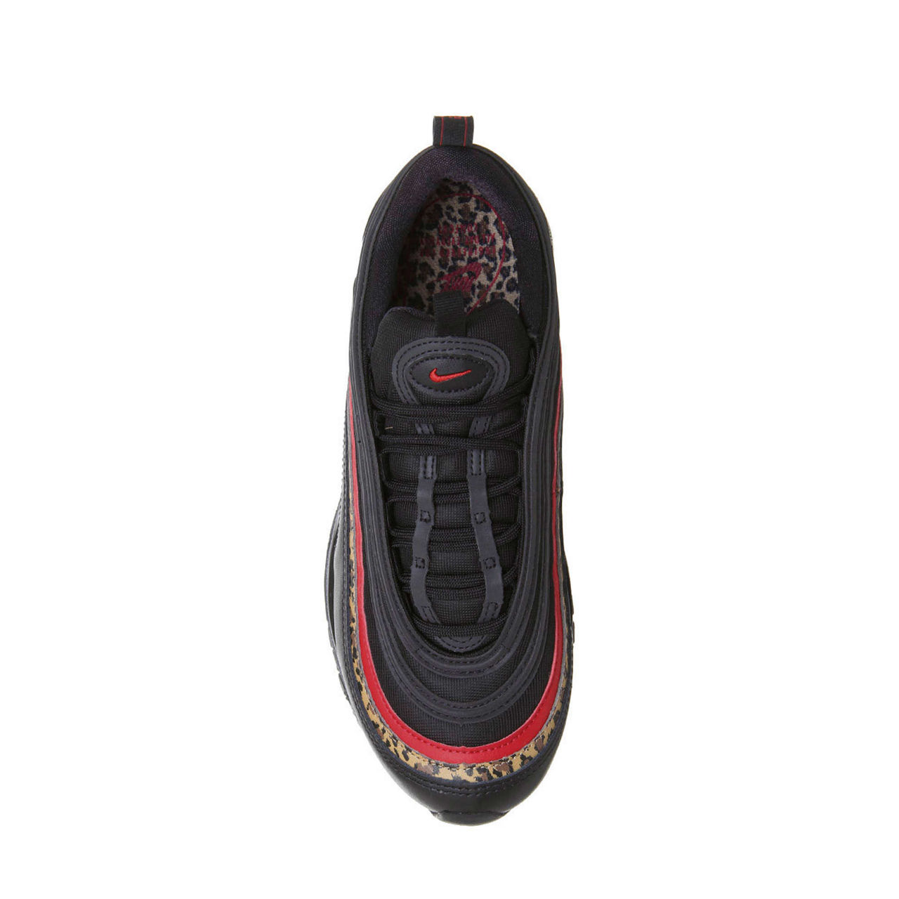 Air max 97 trainers outlet black university red leopard