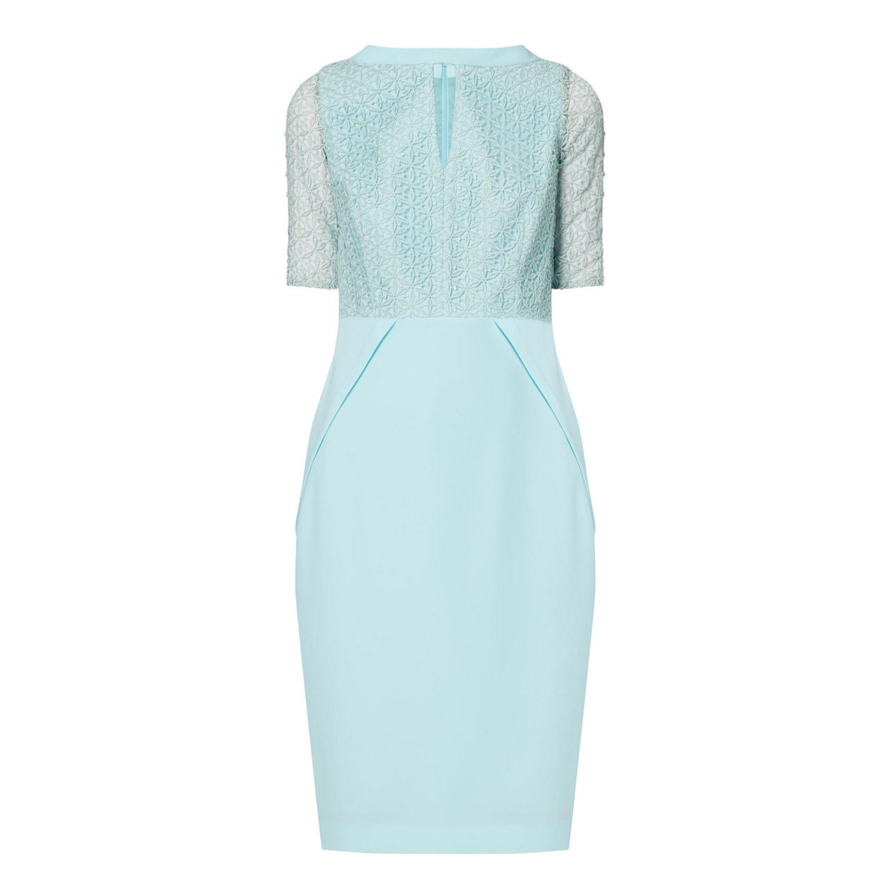 AIDEEN BODKIN Athena Pencil Dress Aqua