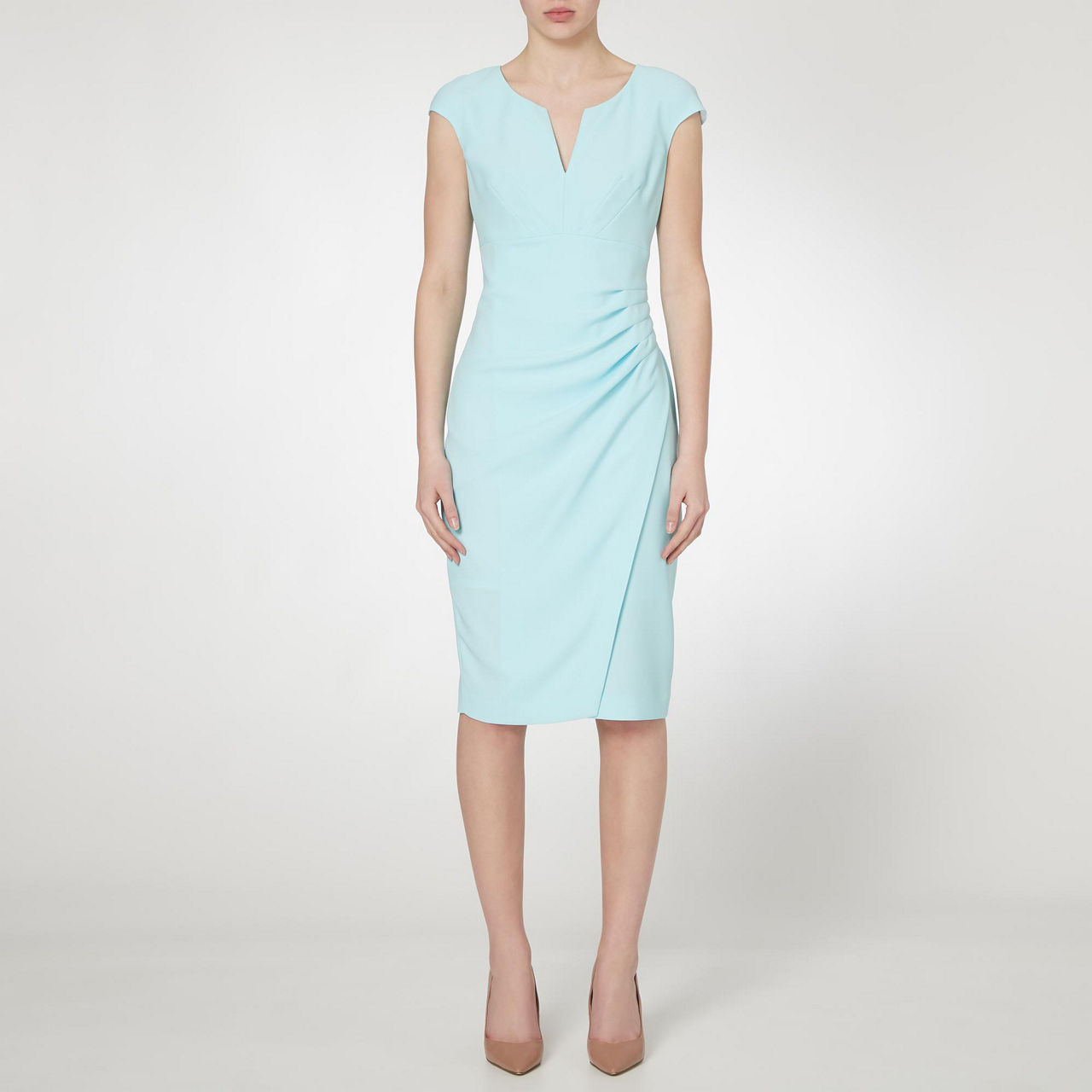 AIDEEN BODKIN Sigma Dress Turquoise