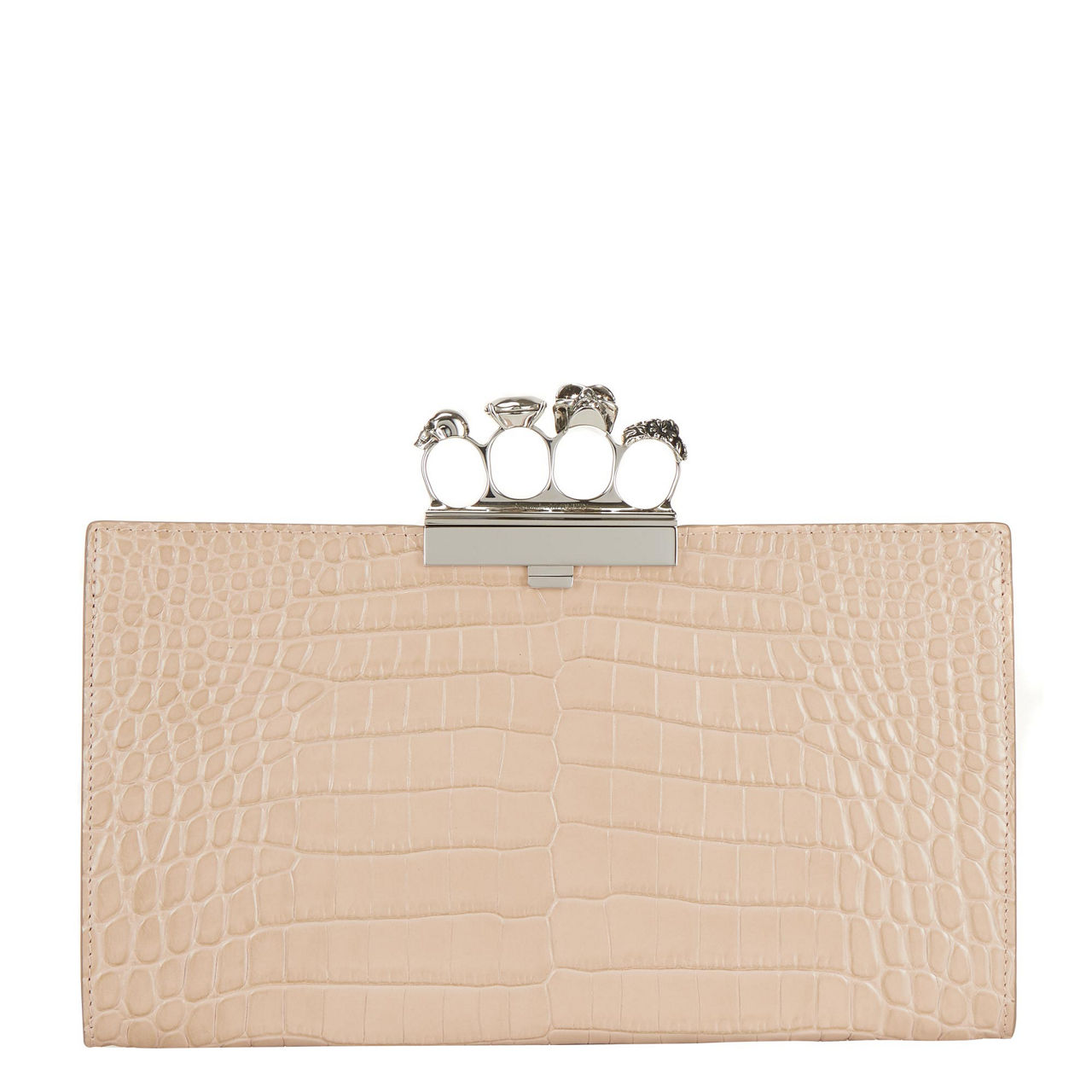 ALEXANDER MCQUEEN Four Ring Clutch