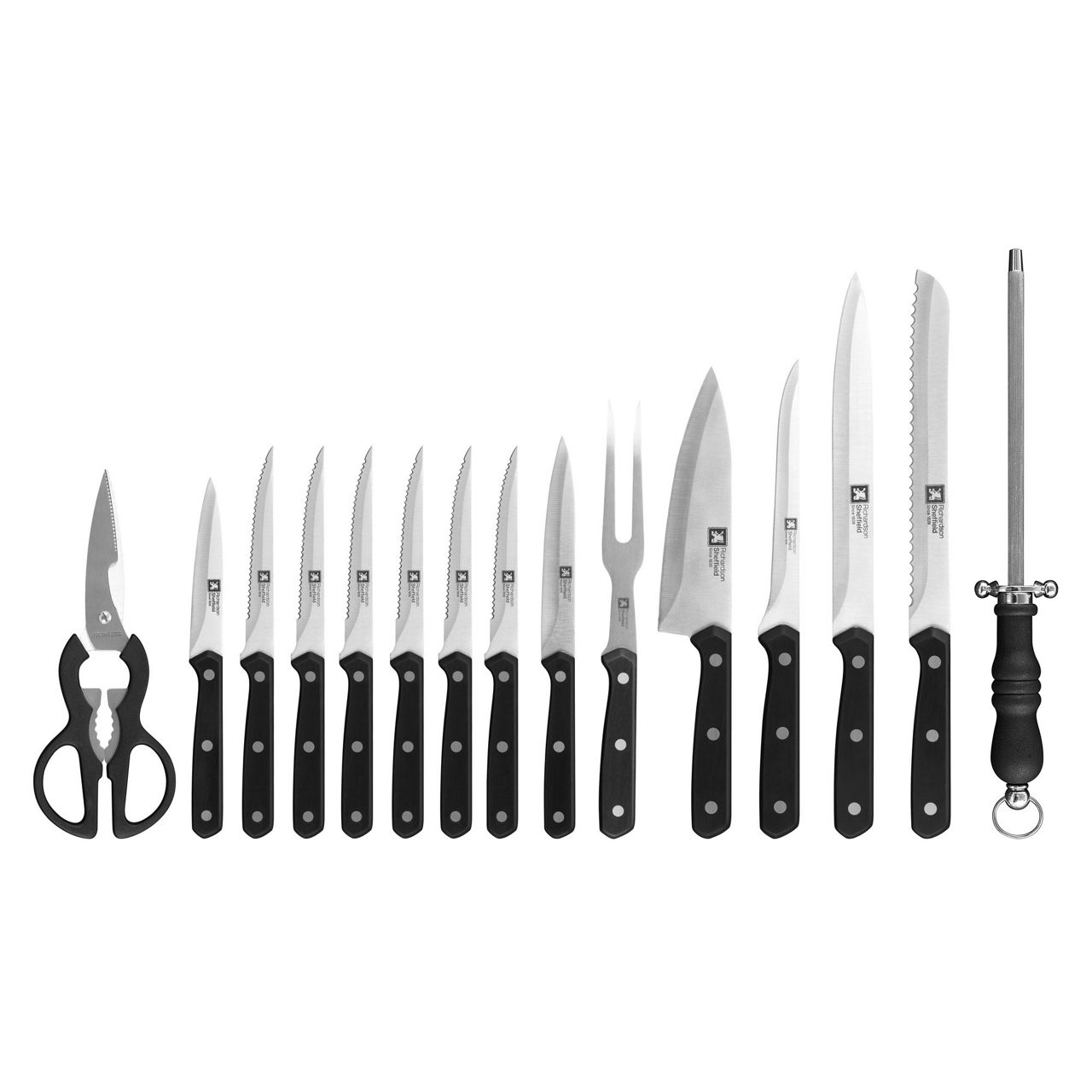 AMEFA Richardson Sheffield - Cucina 15 Piece Knife Block