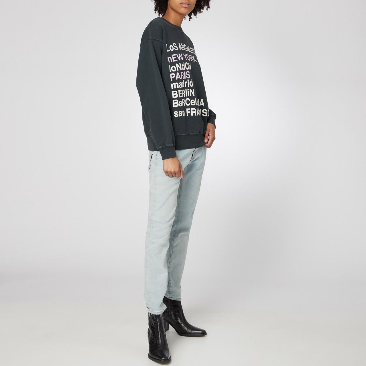 Anine bing city love sweatshirt sale sale