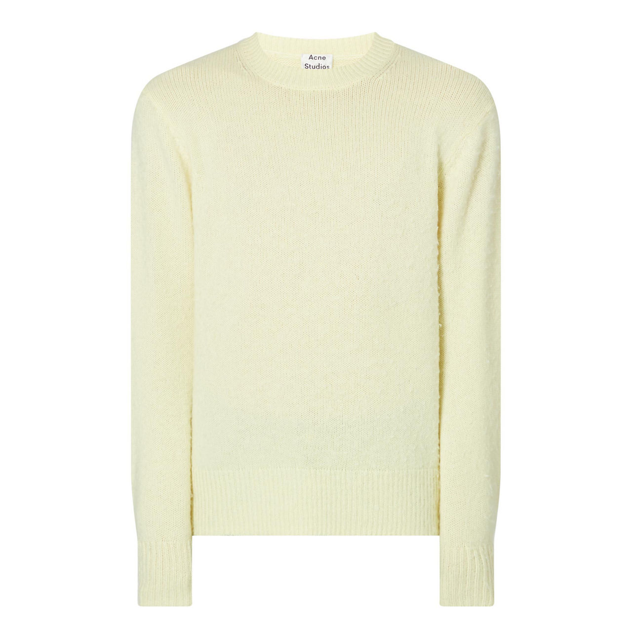 ACNE STUDIOS The Sustainable Edit Lemon Peele Sweater Yellow