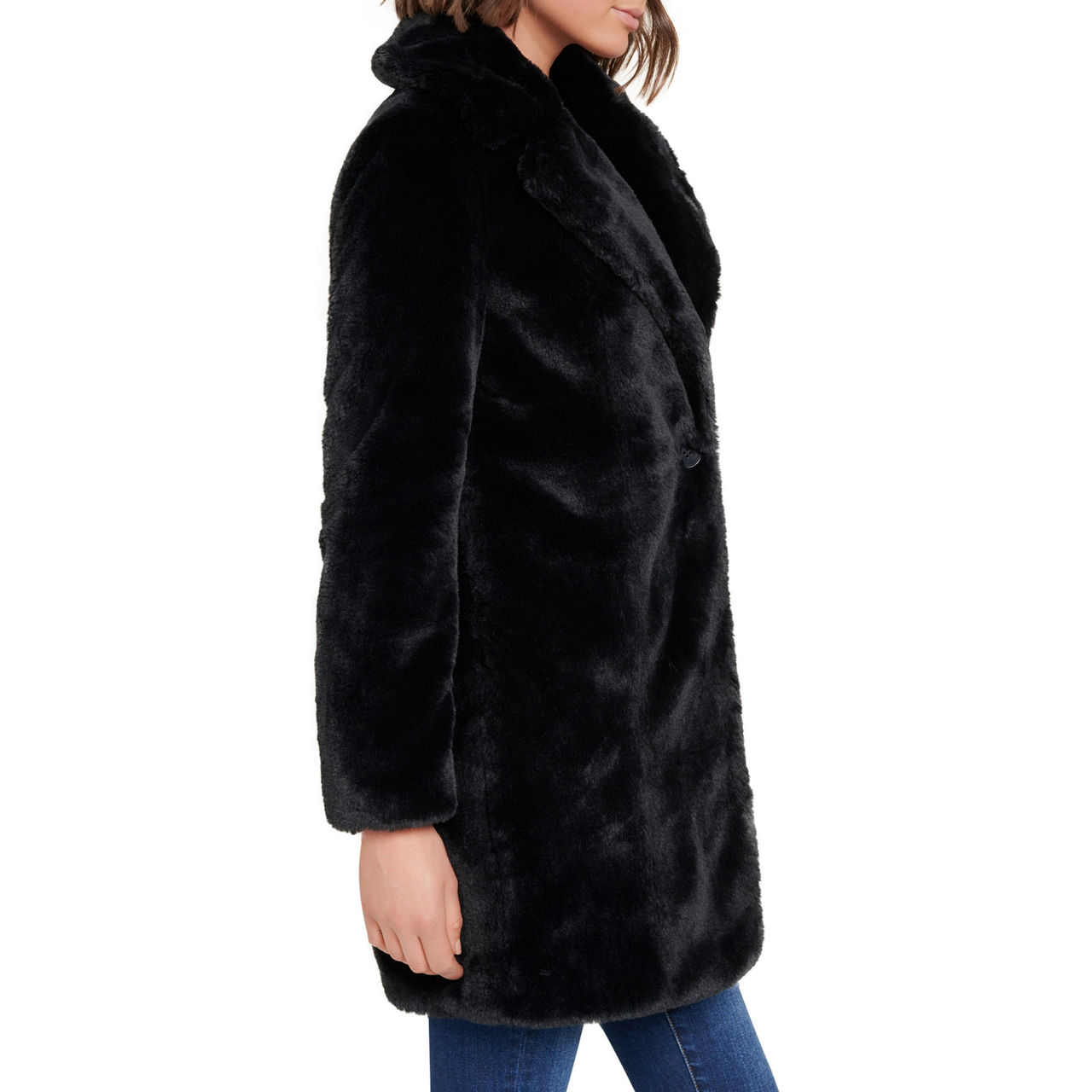 FOREVER NEW Alexis Faux Fur Coat