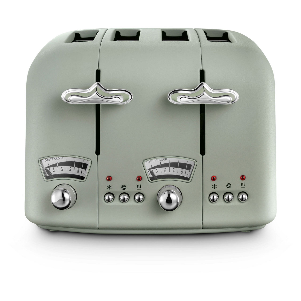 DELONGHI Argento Flora Kettle Toaster Set Green green