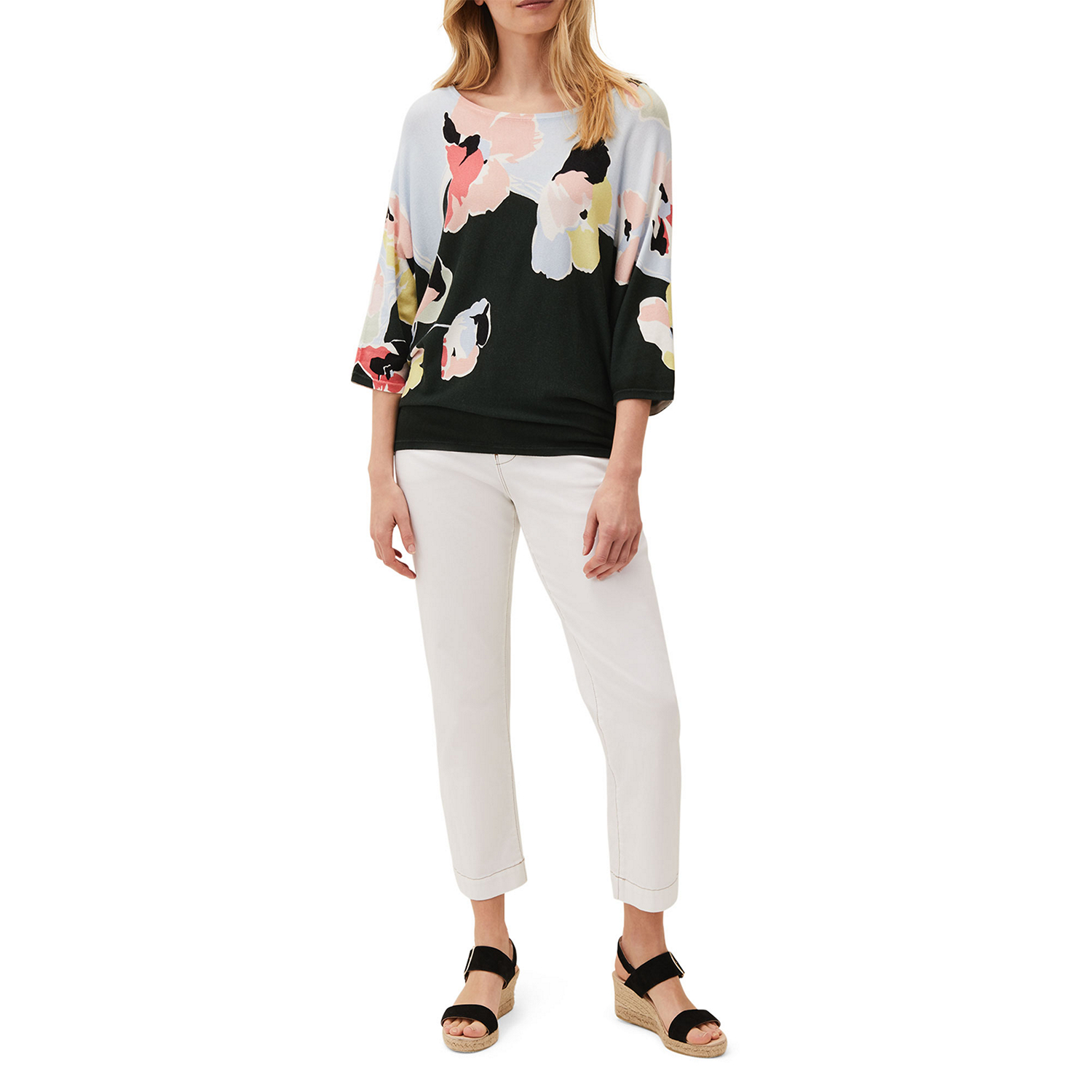 Aretha Floral Knit Sweater