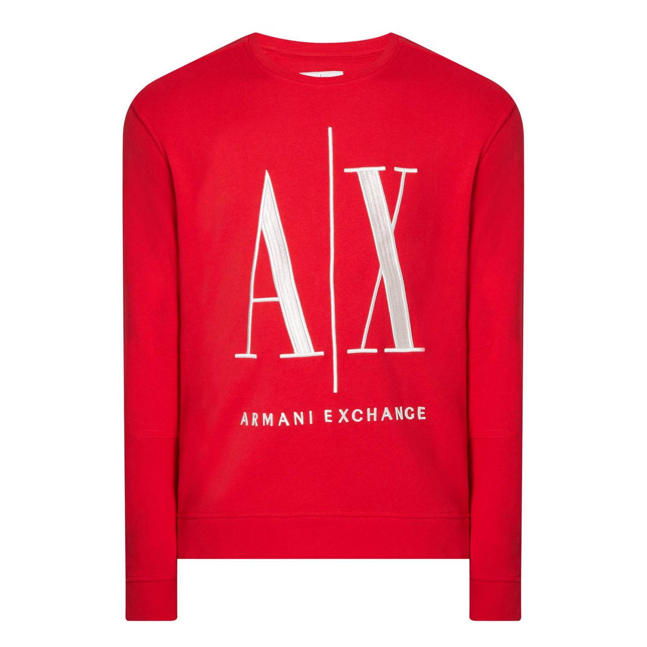 Armani exchange red sweatshirt hotsell