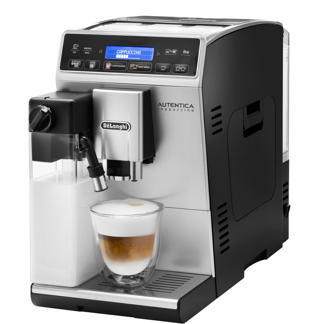 DeLonghi - Máquina digital automática de capuchino, café con leche,  macchiato y espresso