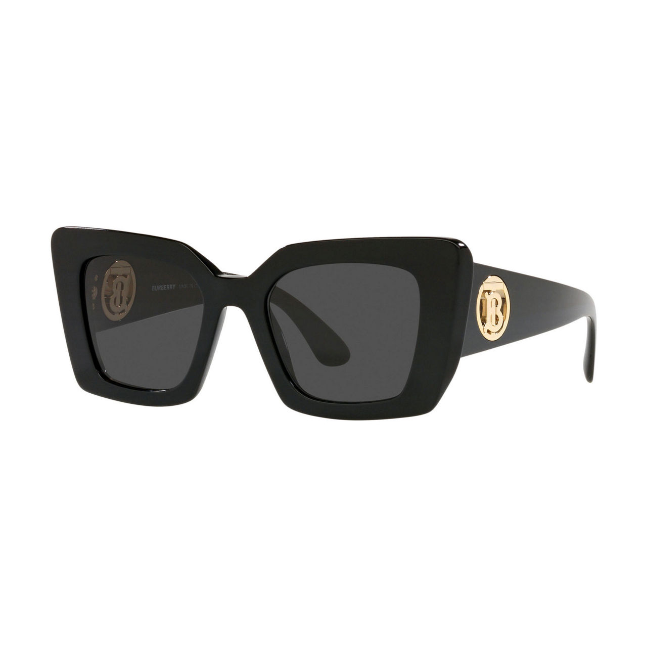 BURBERRY BE4344 Square Sunglasses BLACK