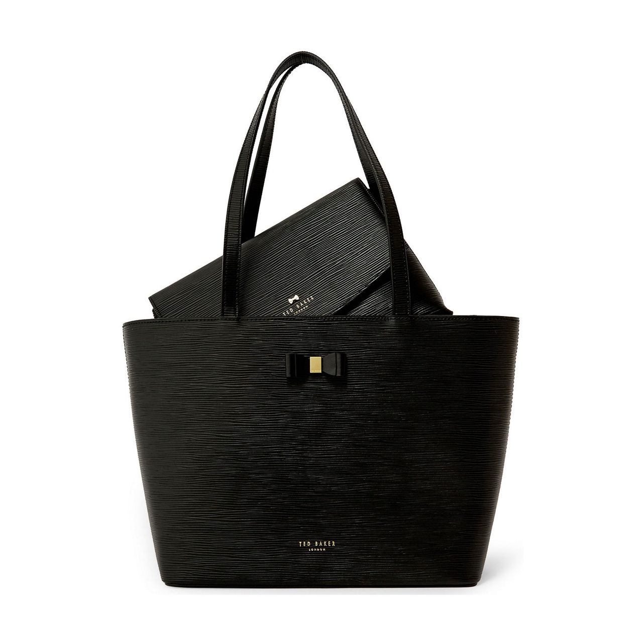 Ted baker bow detail cheap shopper bag