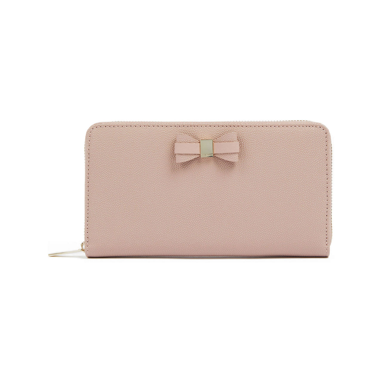 Ted baker bow store zip purse