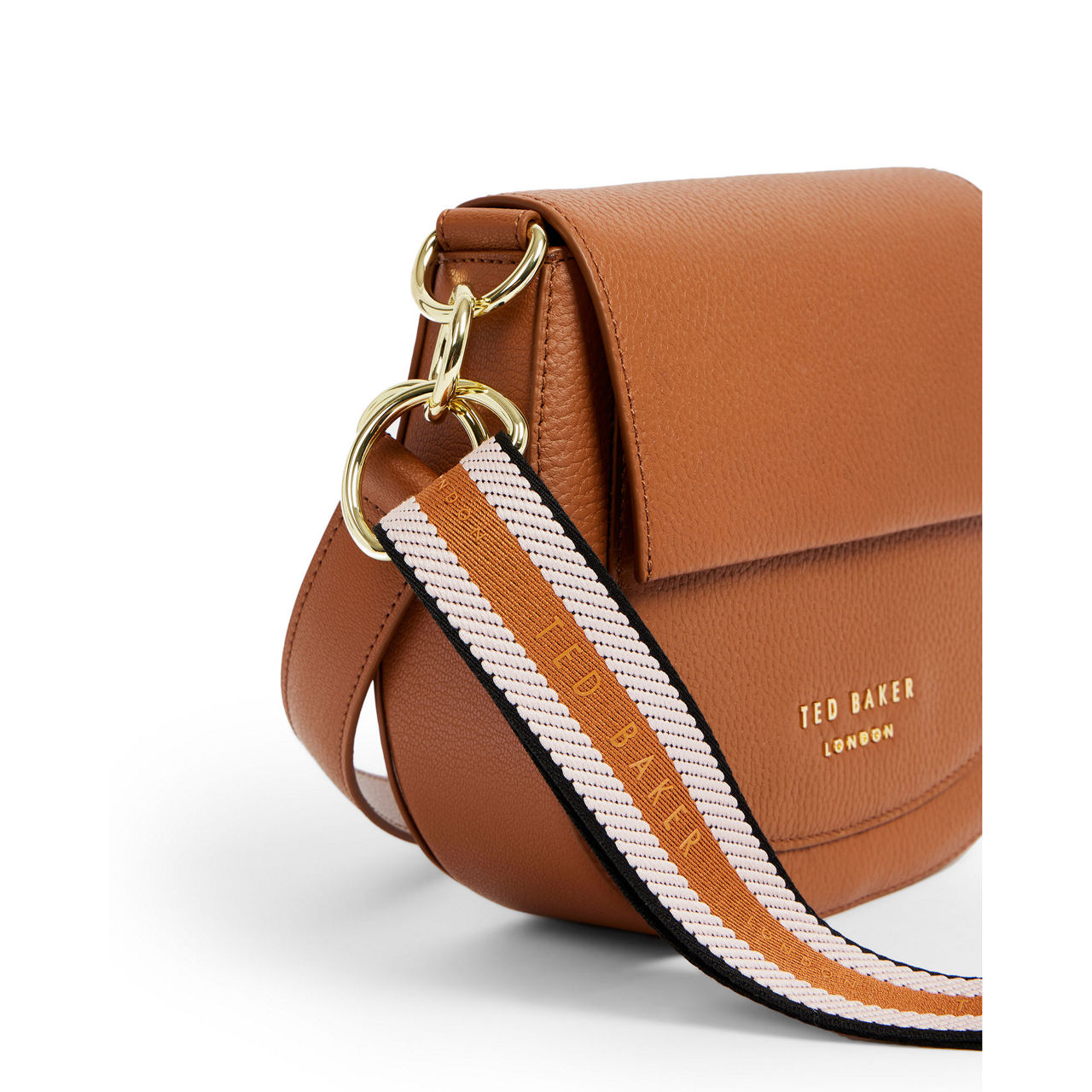 TED BAKER Amali Branded Webbing Strap Crossbody