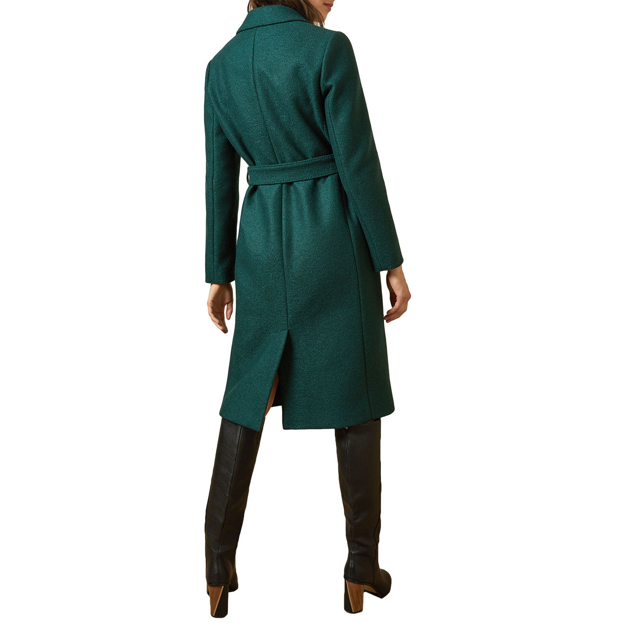 Ted baker chelsyy buttoned cheap wrap coat