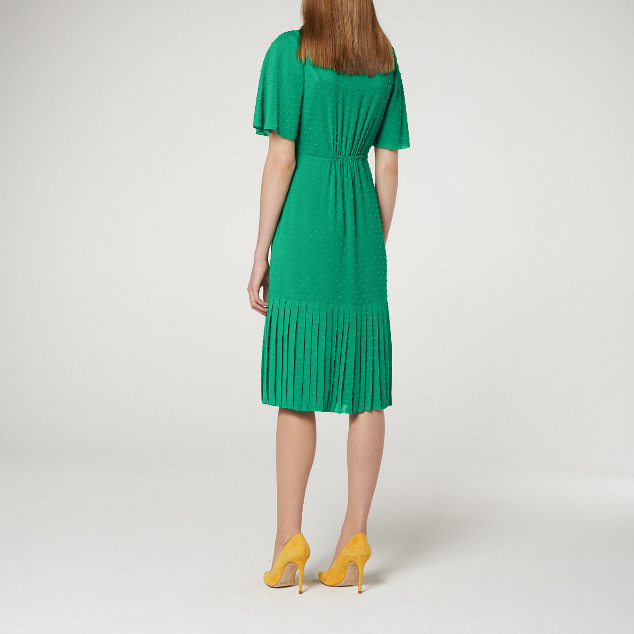LK BENNETT Boe Self Spot Midi Dress