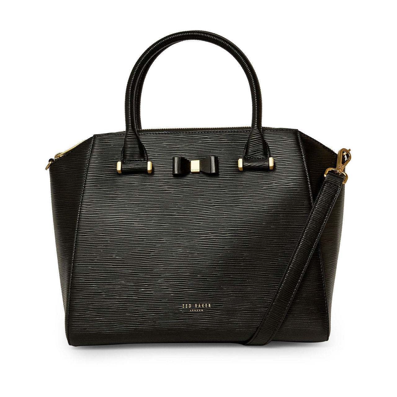 Ted baker daryyl bow leather tote bag new arrivals