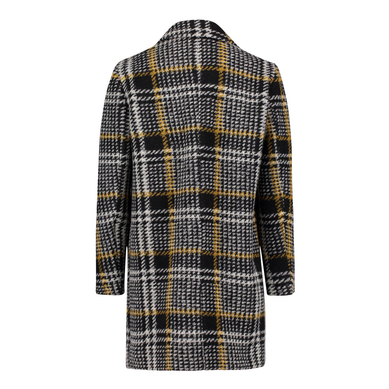 BETTY BARCLAY Check Wool Coat