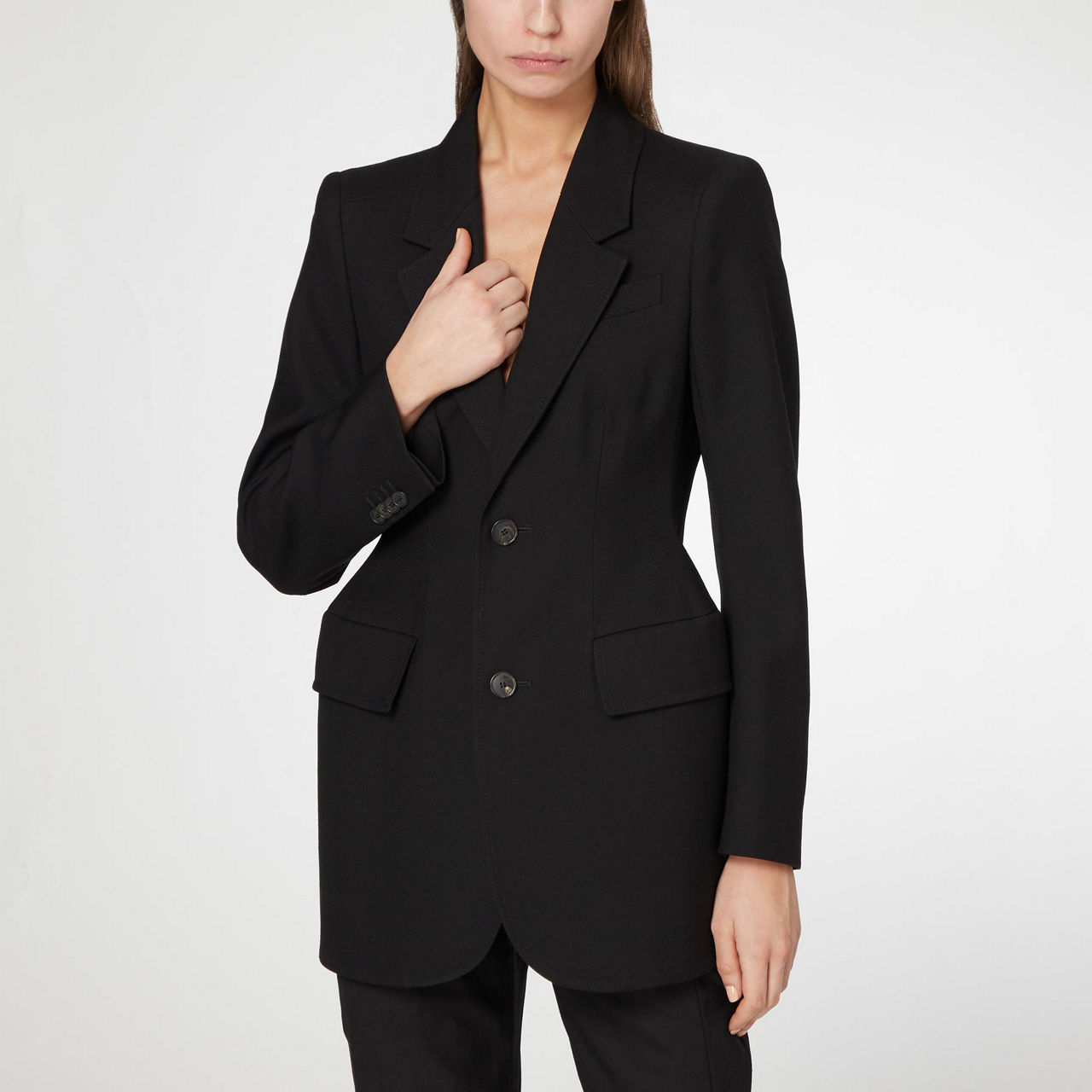 balenciaga hourglass jacket