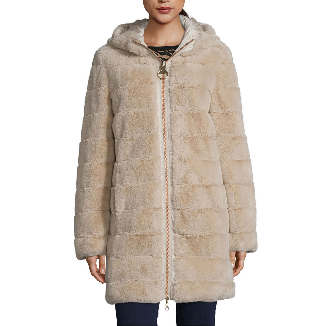 Betty barclay faux shearling coat best sale