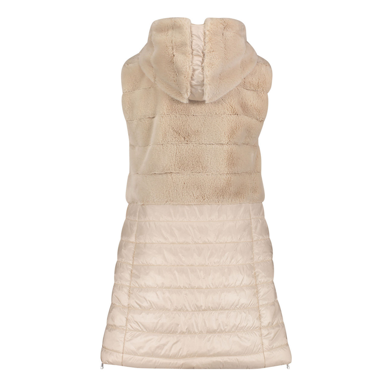BETTY BARCLAY Faux Fur Padded Gilet