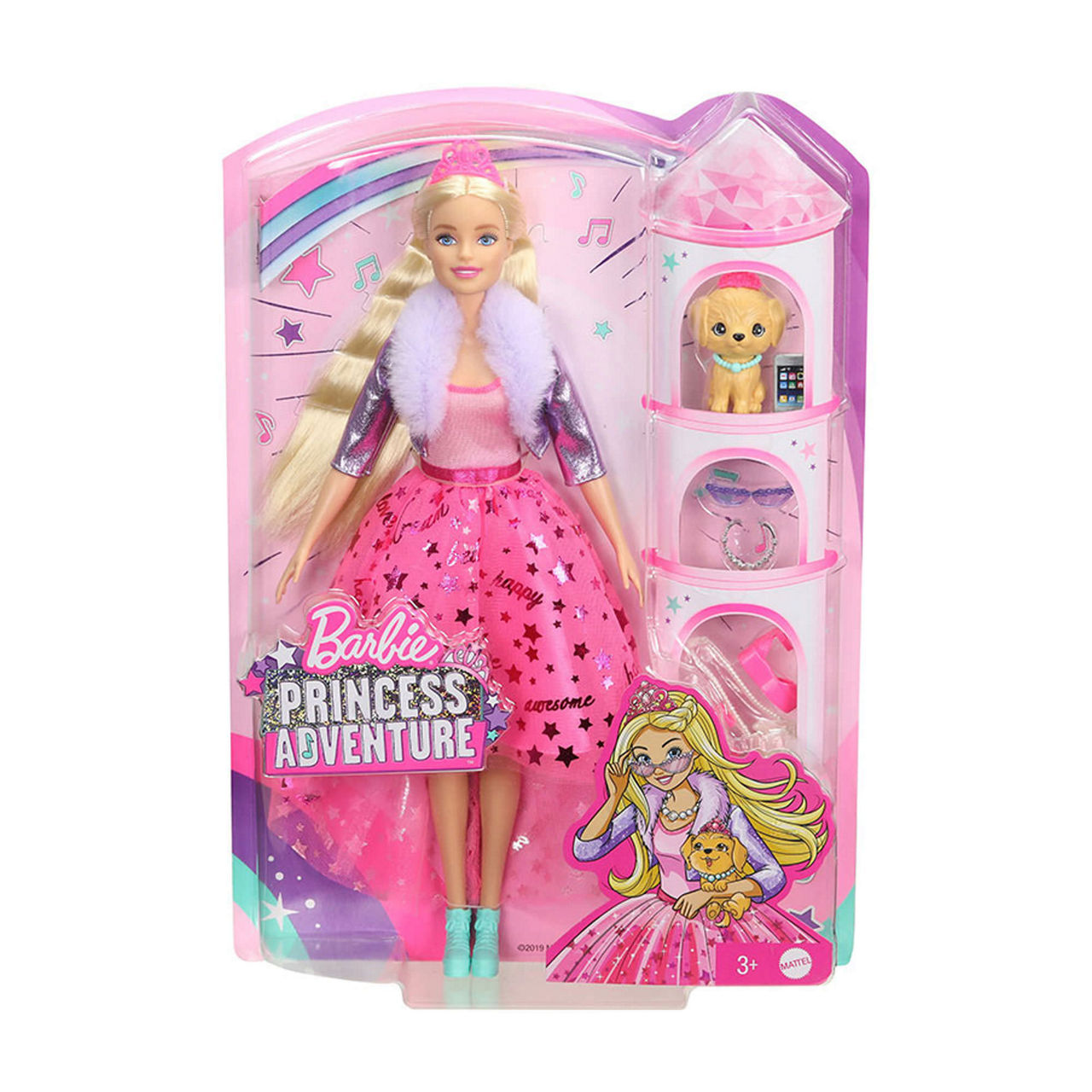 Princess adventure best sale barbie dolls