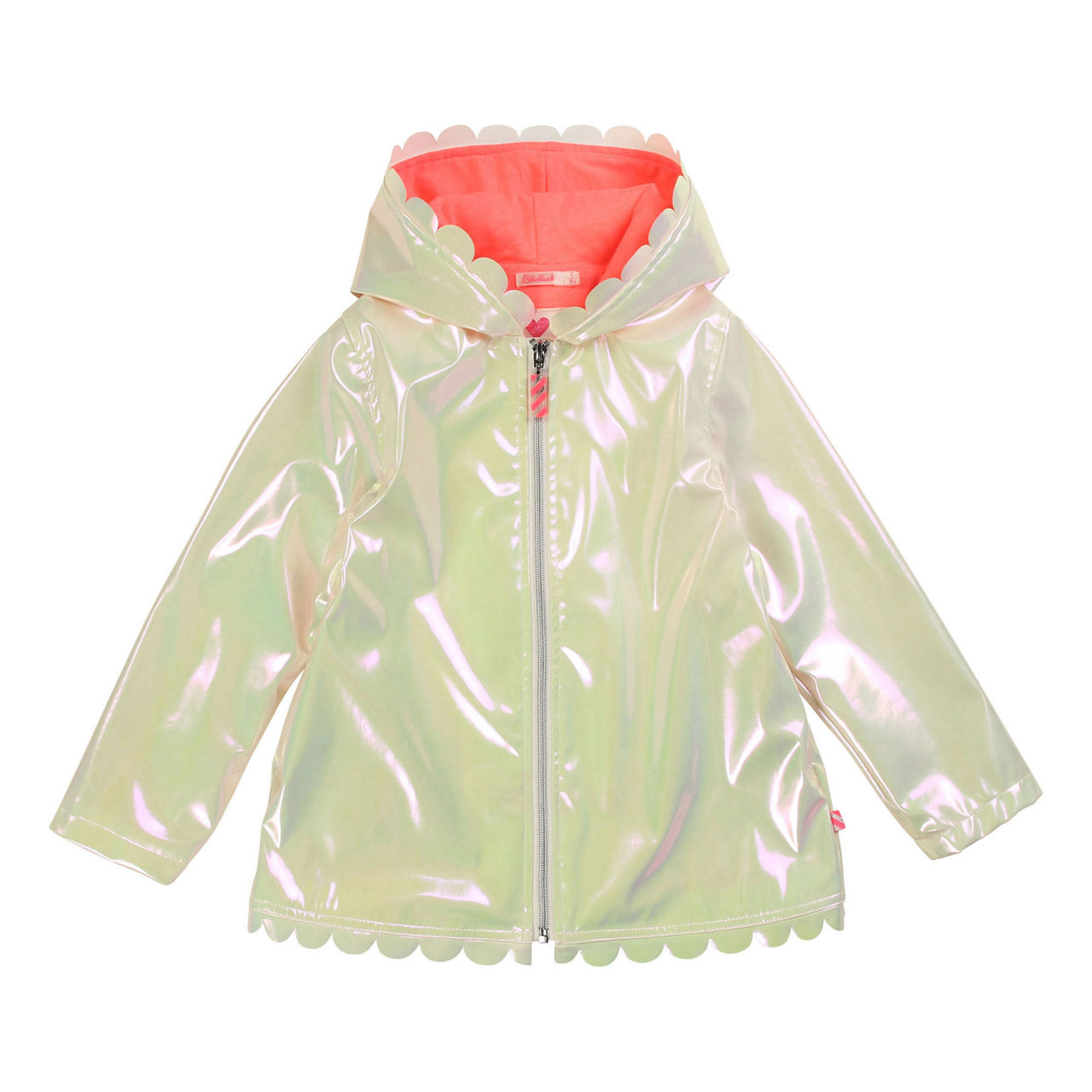 BILLIEBLUSH Girls Iridescent Rain Jacket