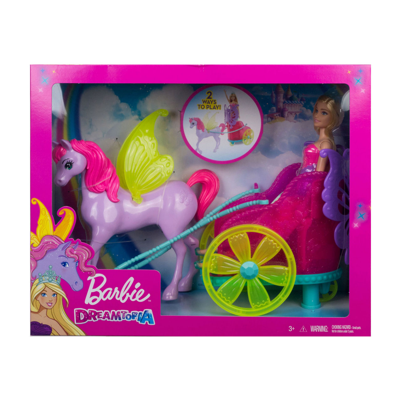 Barbie dreamtopia horse and carriage online