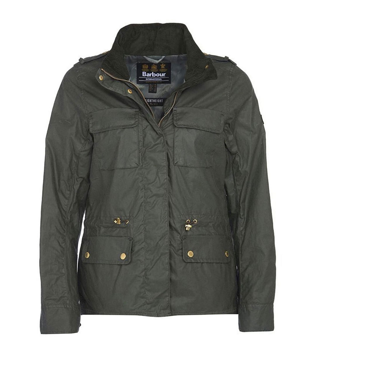 Barbour international hot sale baton wax jacket