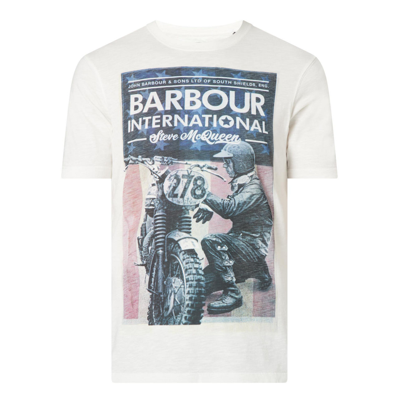 T shirt clearance barbour steve mcqueen