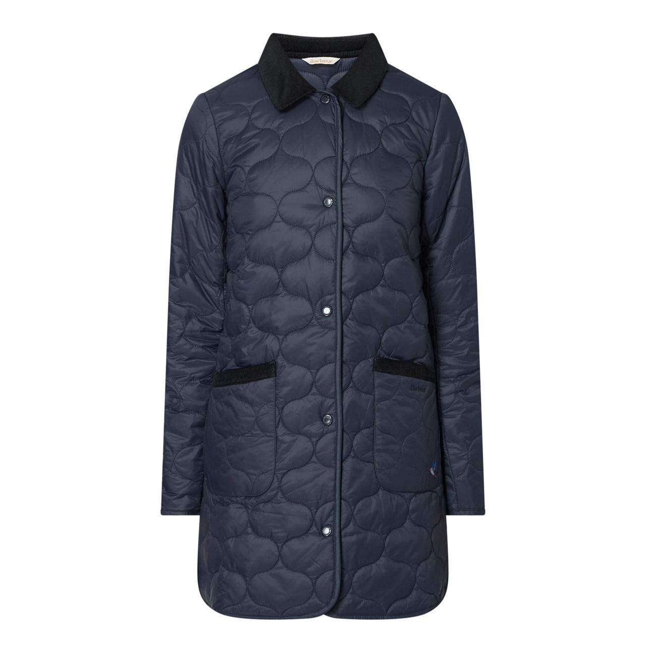 Barbour erin hot sale quilted jacket navy