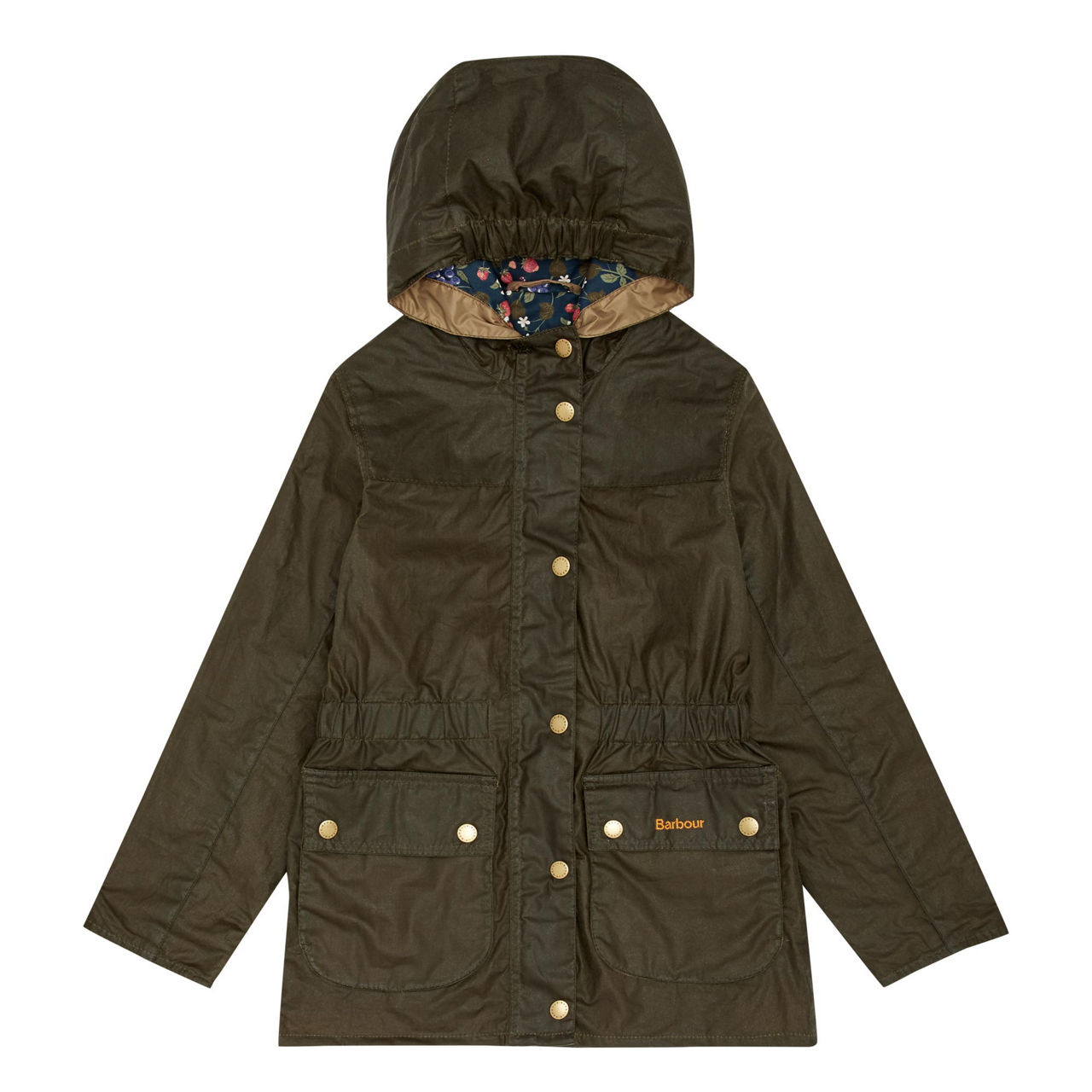 Girls barbour wax jacket best sale