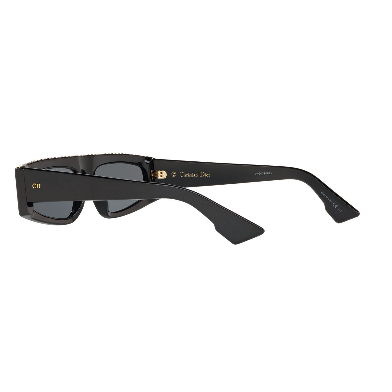 CHRISTIAN DIOR DiorPower Rectangle Sunglasses Black