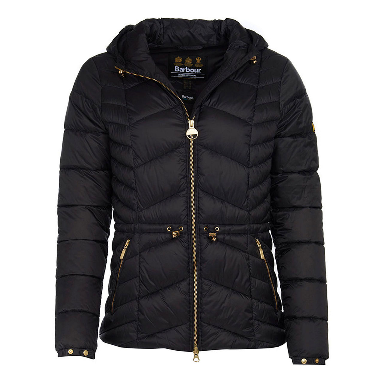 Barbour international ace quilted hot sale jacket