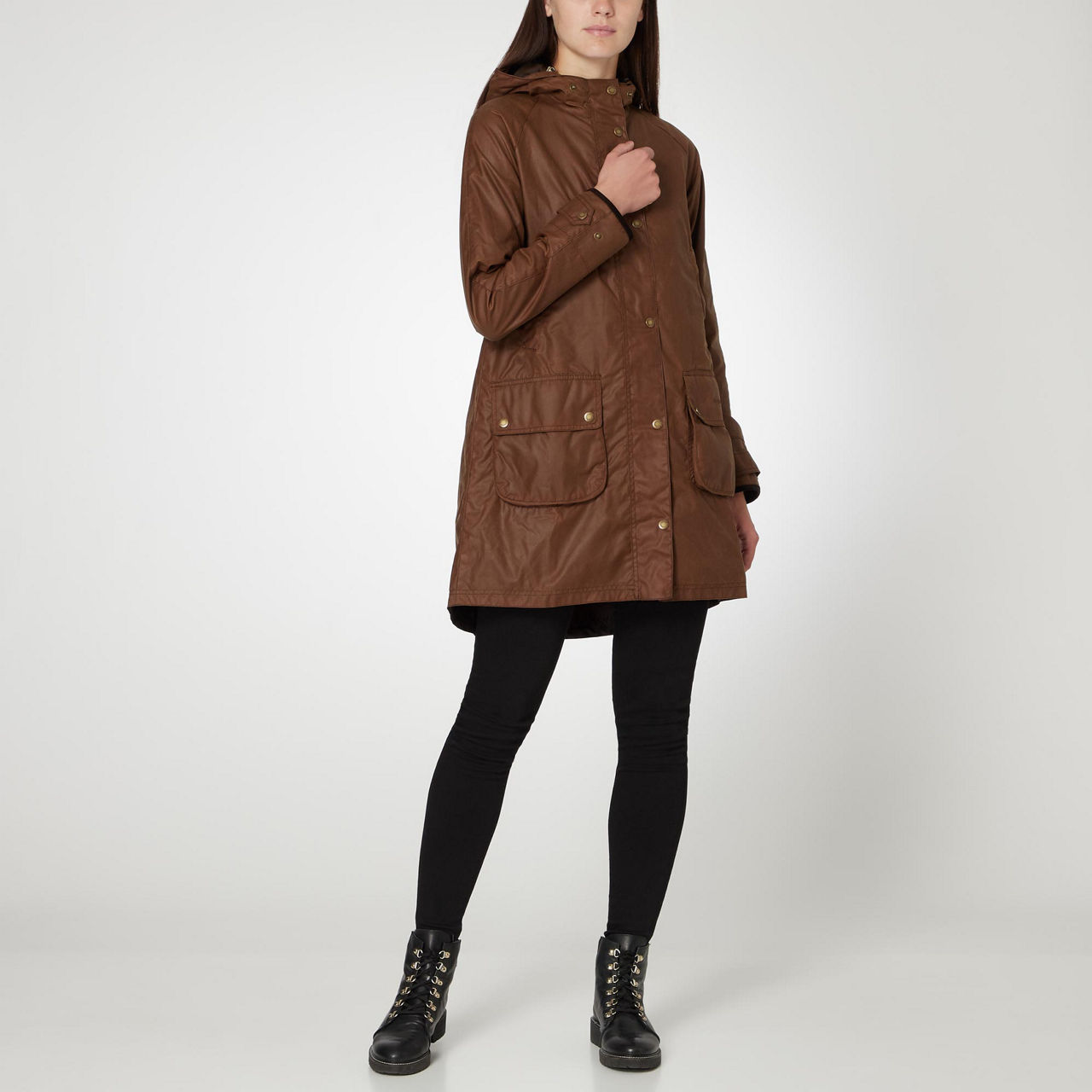 Barbour marlo best sale wax jacket