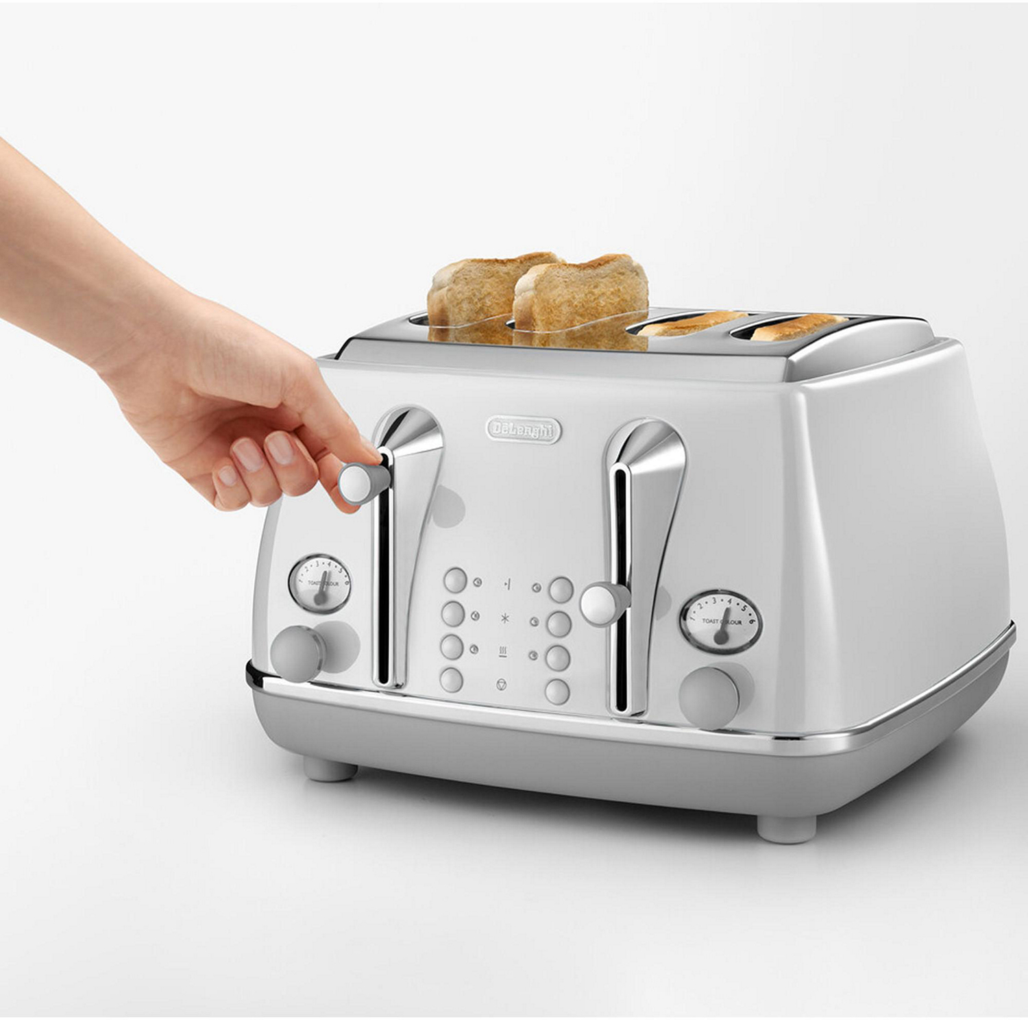 4-Slice Icona Capitals Toaster