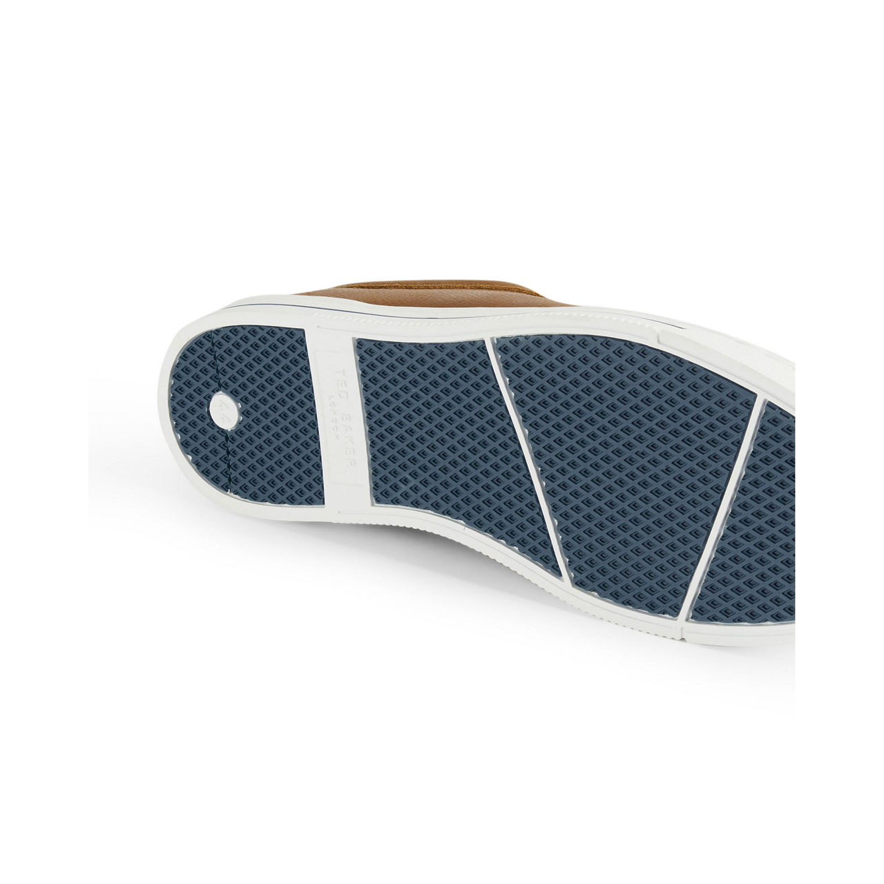 ted baker wylee leather trainers white