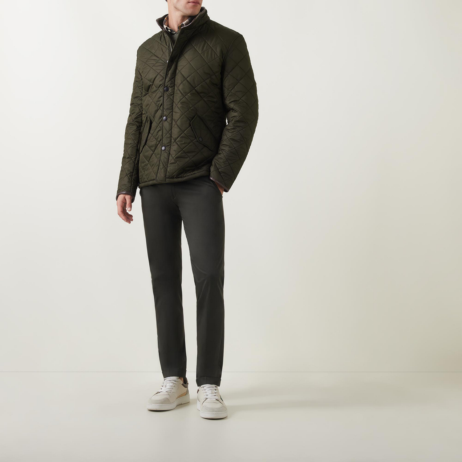 Powell Quilted Jacket Green