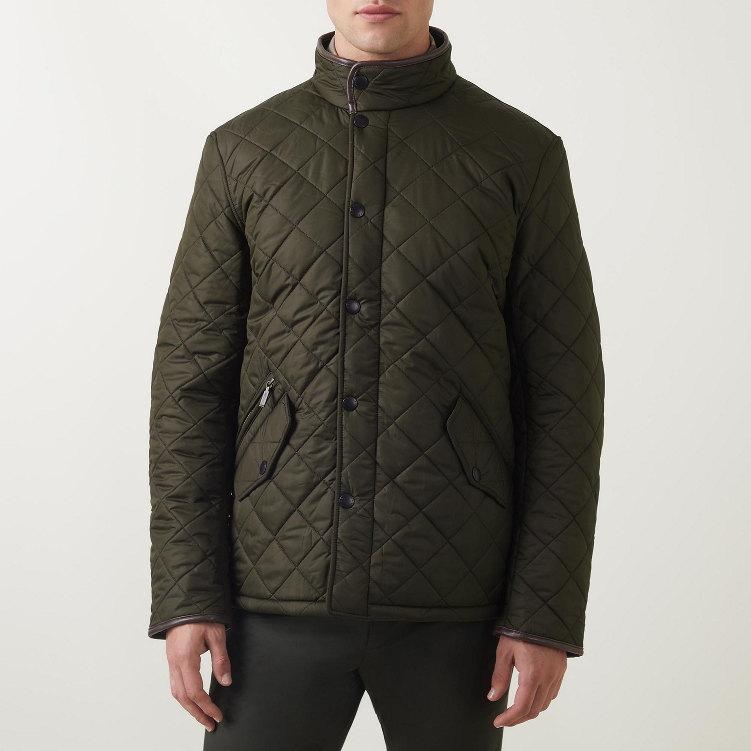 Powell Quilted Jacket Green