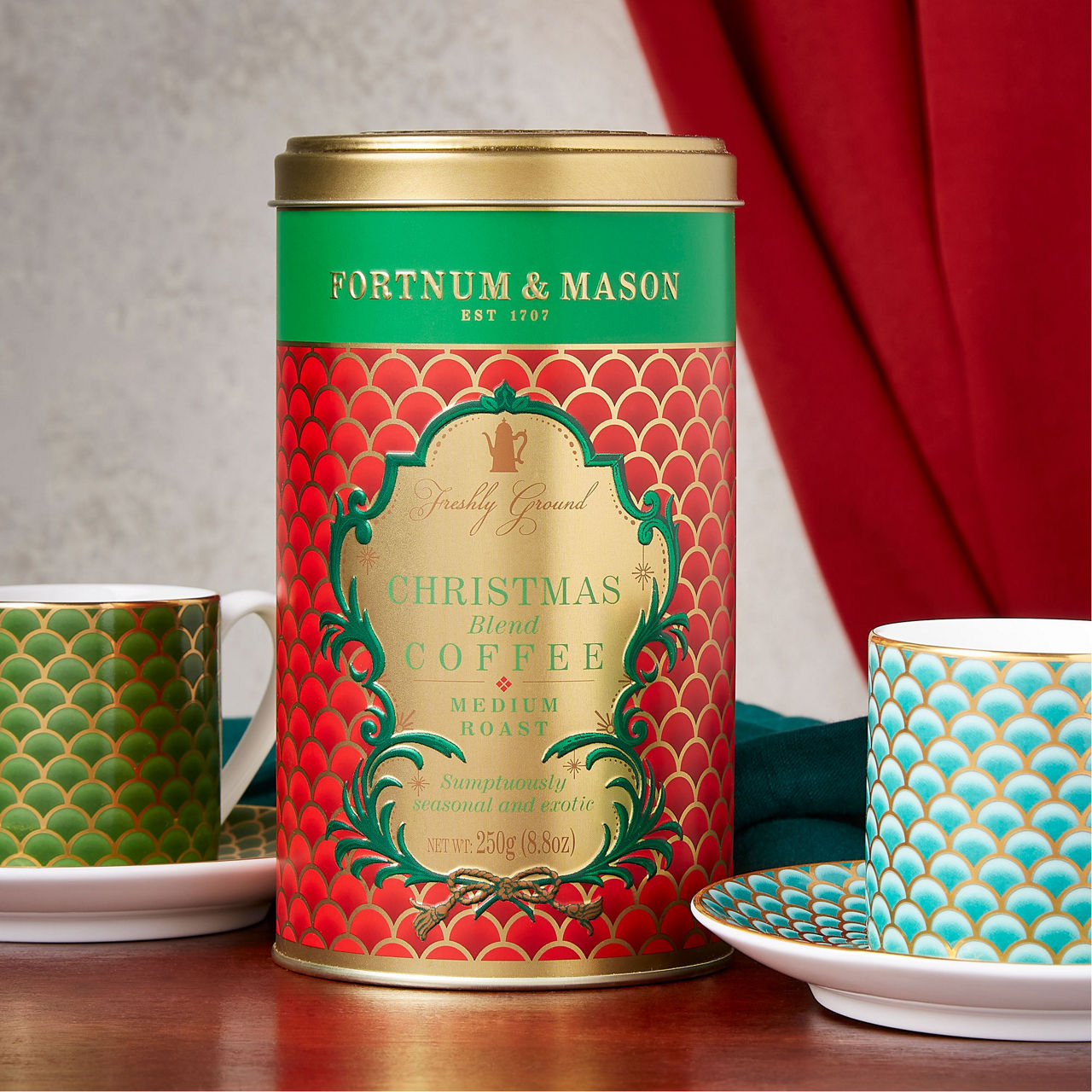 FORTNUM & MASON Christmas Coffee Tin 250g