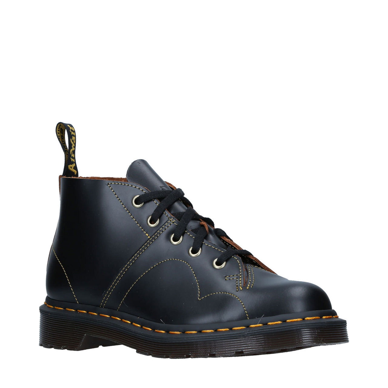 DR MARTENS Church Leather Monkey Boots