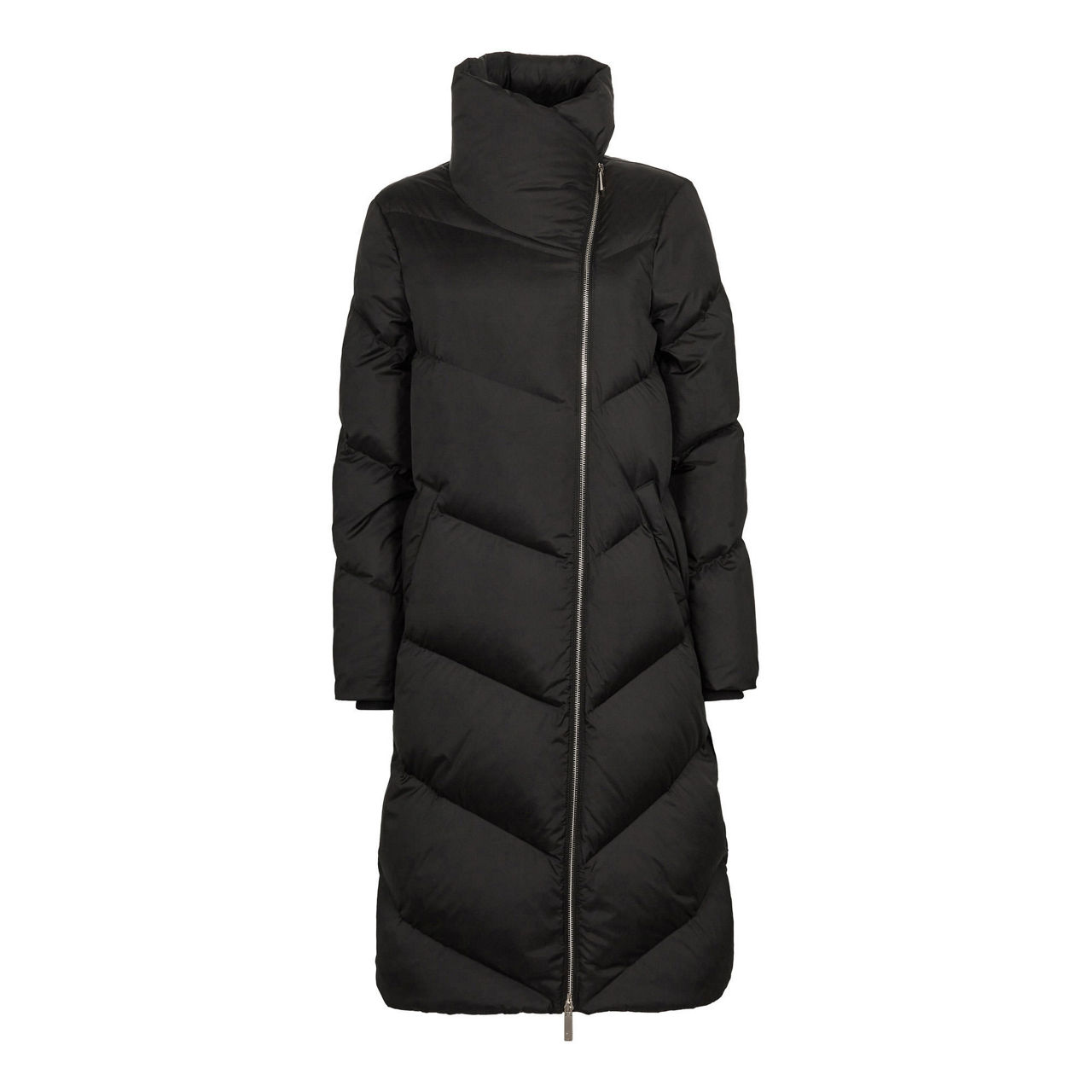 Ted baker breiy collared long padded coat on sale