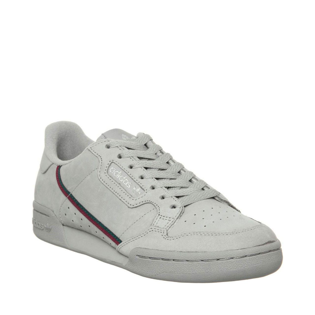 Adidas originals continental 80's trainers best sale in off white with gum sole