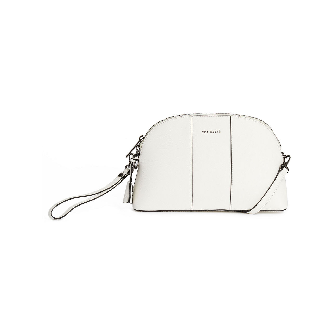 TED BAKER Barbrie Leather Hatch Dome Crossbody