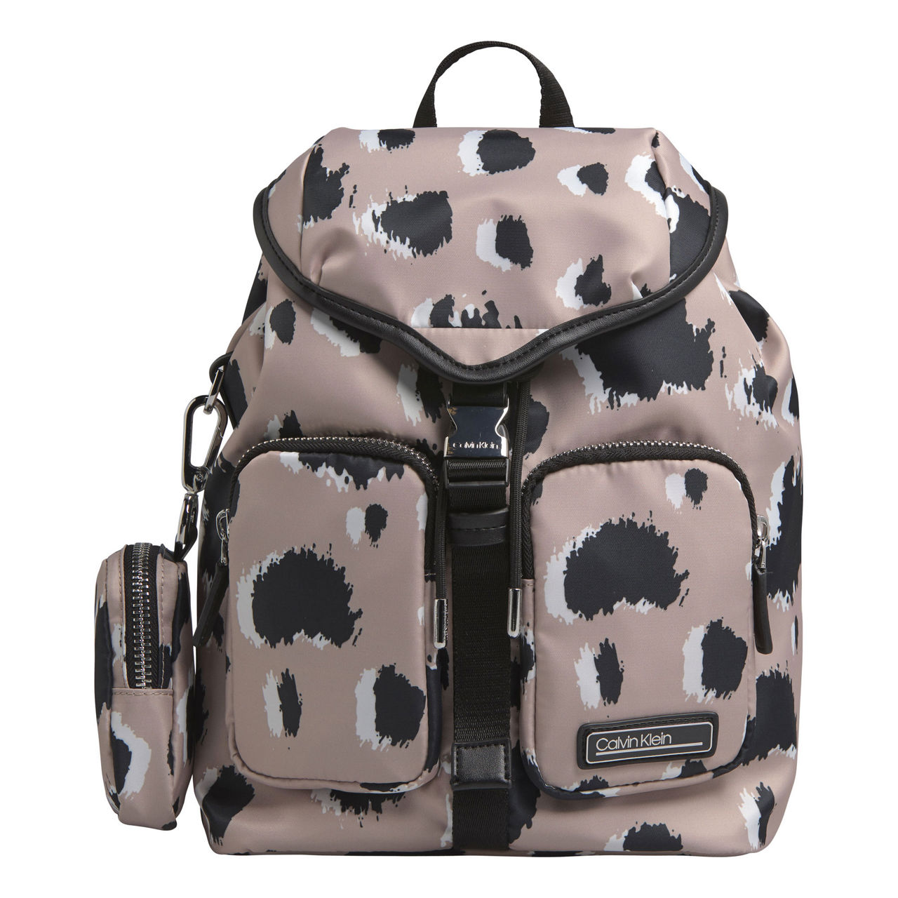 Leopard print backpack purse hotsell