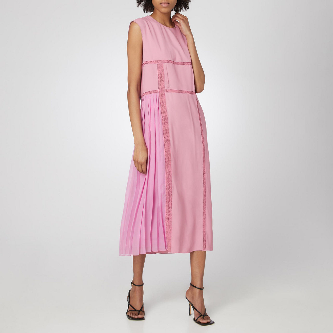 CHLOÉ Pleated Midi Dress