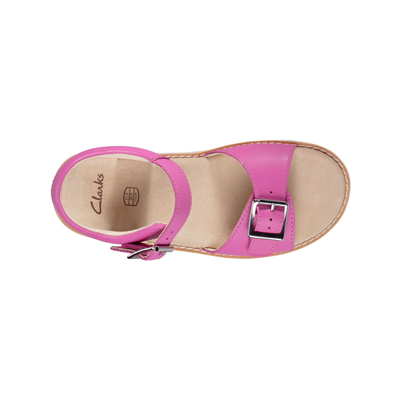 CLARKS Crown Bloom Girls Sandals