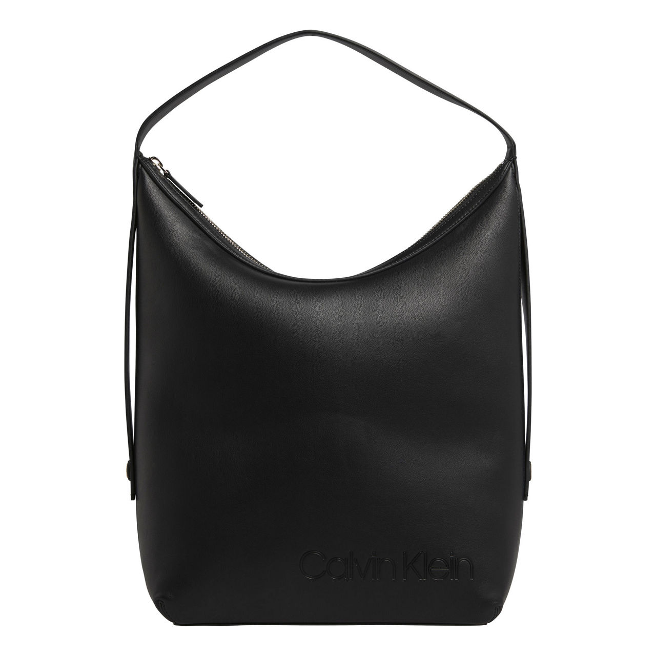 CALVIN KLEIN Hobo Logo Embossed Bag