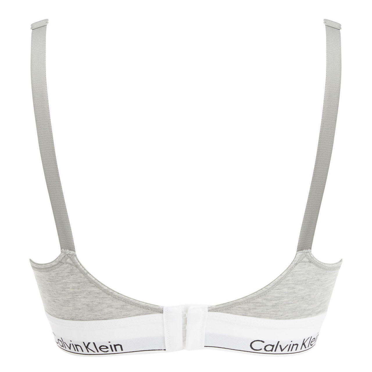 Calvin Klein Modern Cotton Nursing Bra In Grey for Women